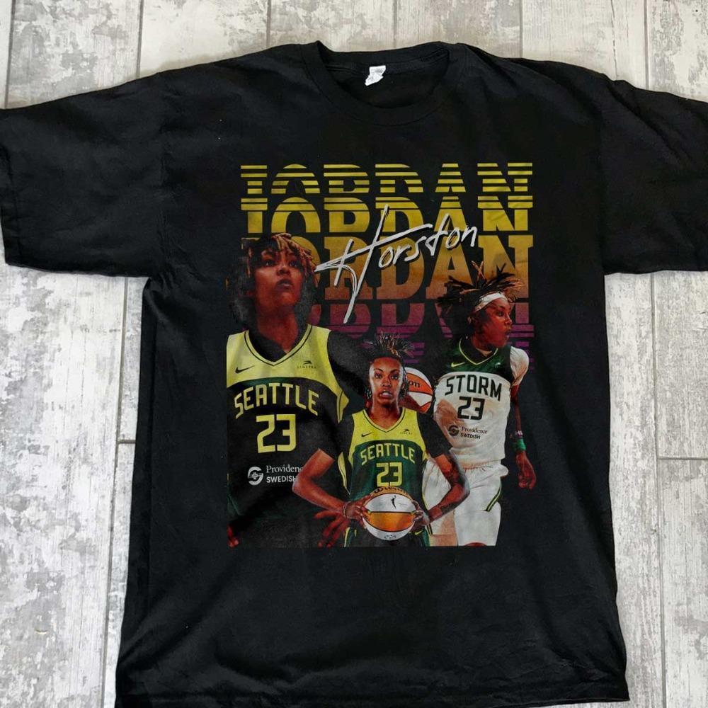 Jordan Horston - Seattle Storm - Wnba - Unisex Black T-Shirt